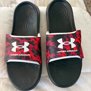 Mens Under Armour Soccer Slides Size 12
